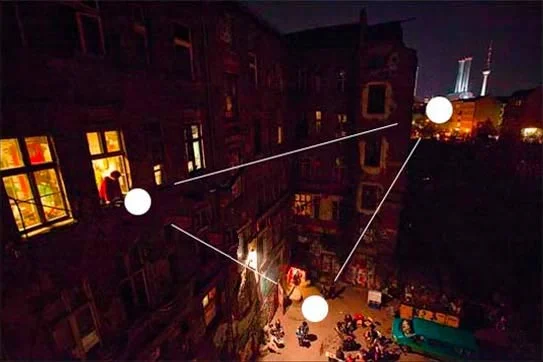 Squat à Berlin (Allemagne). Photo : Stéphan Norsic Squat à Berlin (Allemagne). Photo : Stéphan Norsic