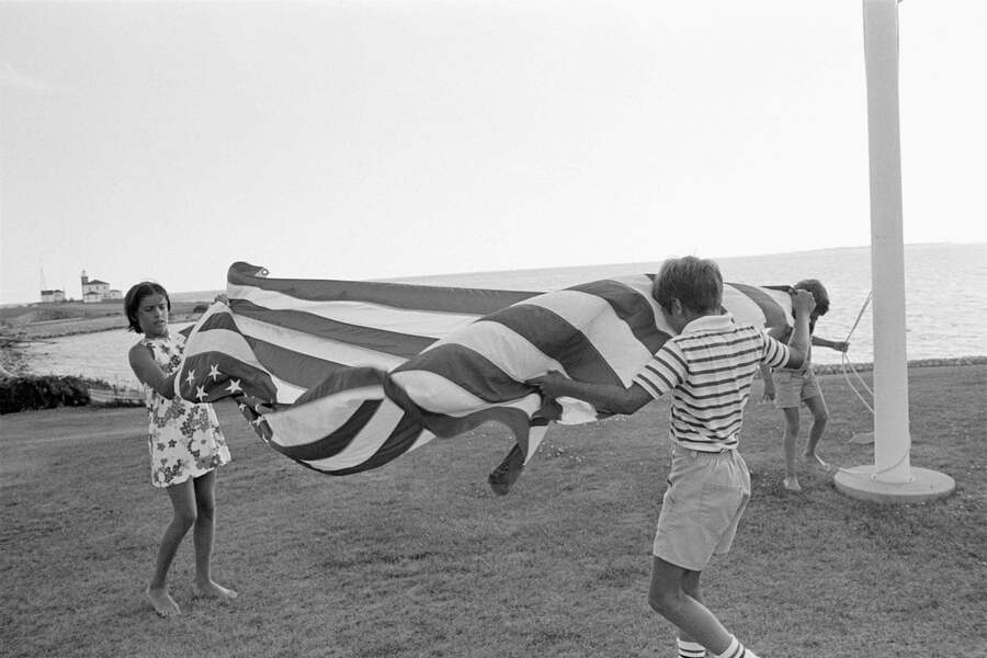 The Flag, 1977 Tina Barney The Flag, 1977 Tina Barney
