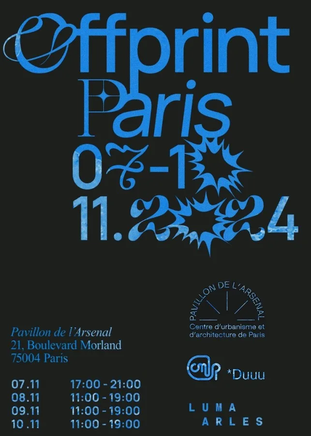OFFPRINT Paris 2024 - Le salon de l'édition indépendante du livre d'art et de la photographie OFFPRINT Paris 2024 - Le salon de l'édition indépendante du livre d'art et de la photographie
