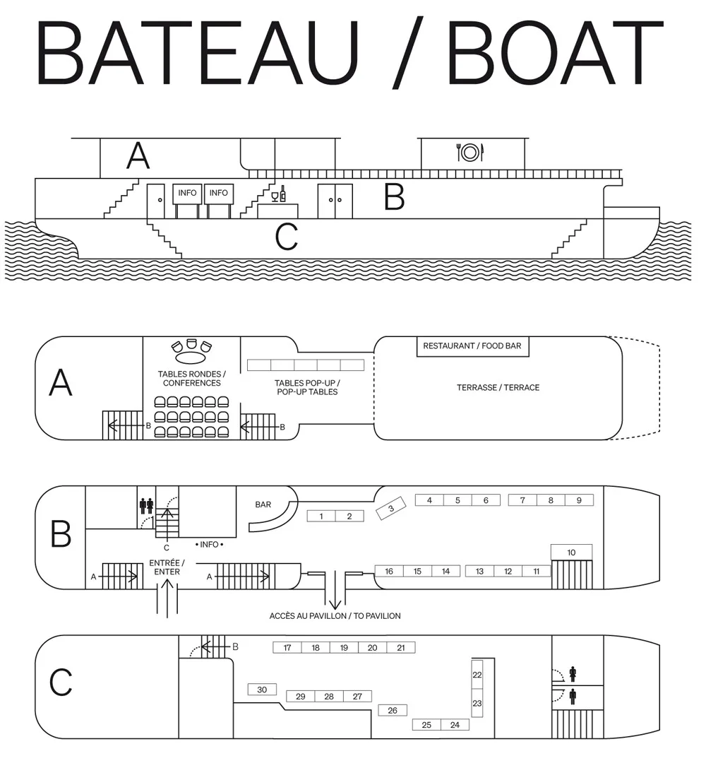Polycopies 2024 - Plan du bateau Polycopies 2024 - Plan du bateau