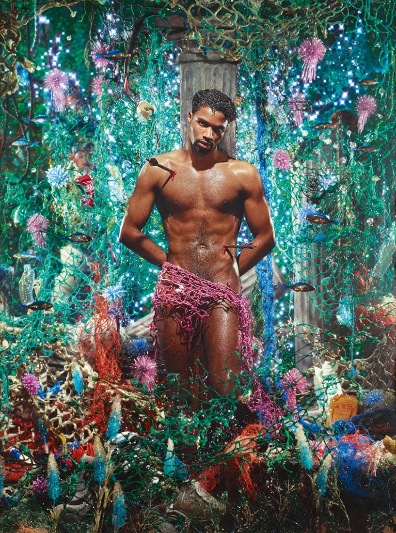 Black Sebastian Symphony Sylverio Lopes - Pierre et Gilles