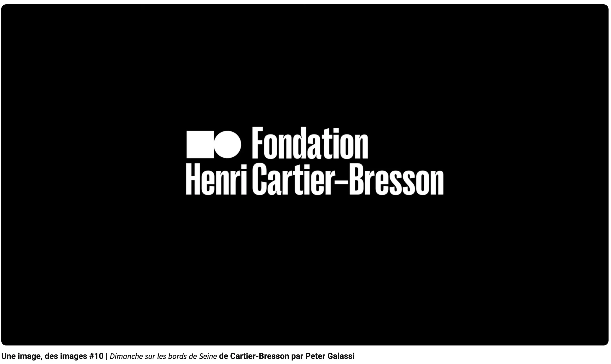 Henri Cartier-Bresson