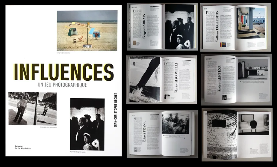 Livre influences aux Éditions de la Martinière Jean-Christophe Béchet