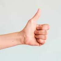 Pouce avec ZOOM'UP Pouce avec ZOOM'UP