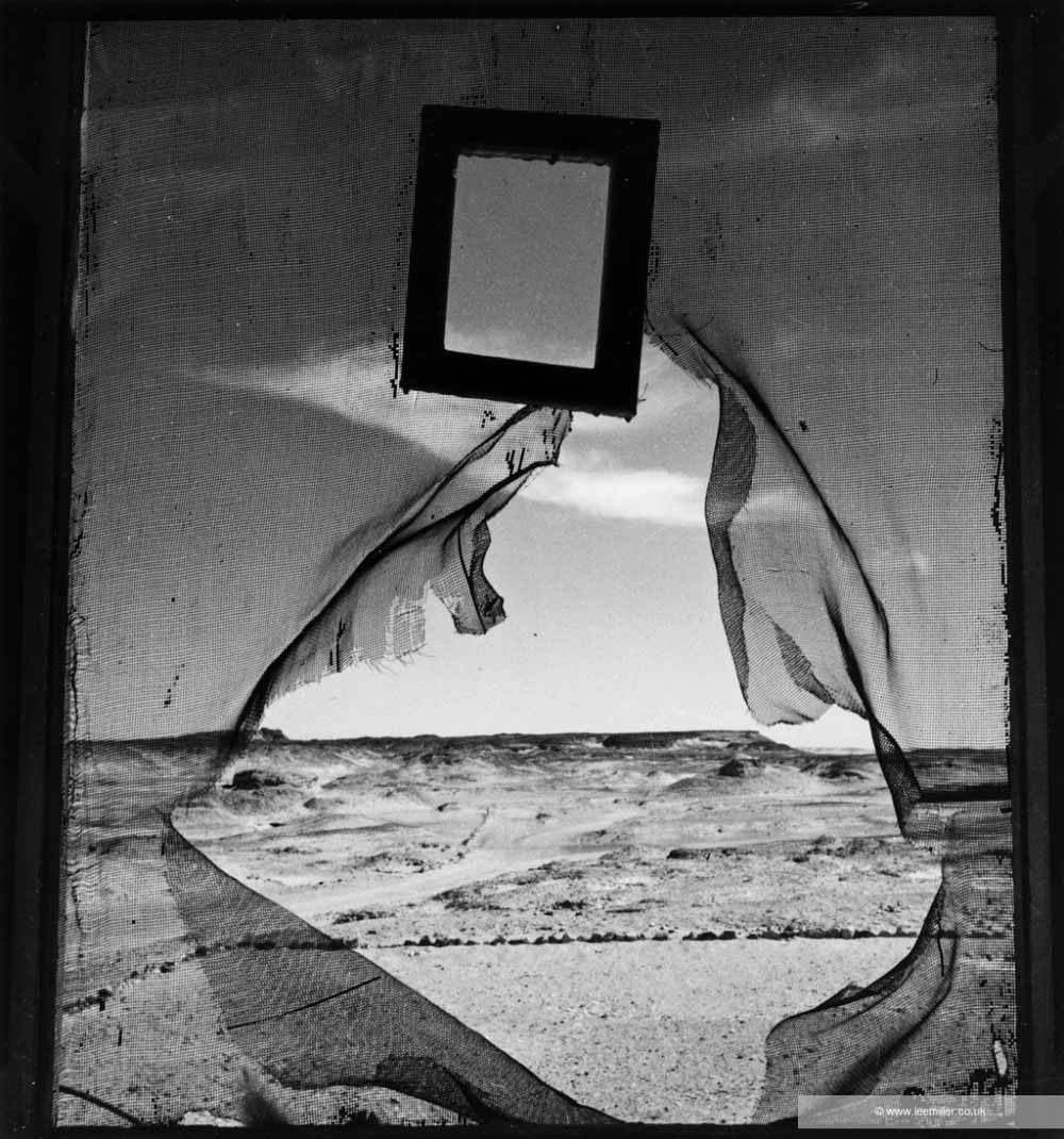 Lee Miller, Portrait de l’espace, Al Bulwayeb, près de Siwa, Egypte 1937 (© Lee Miller Archives England 2026 All Rights Reserved)