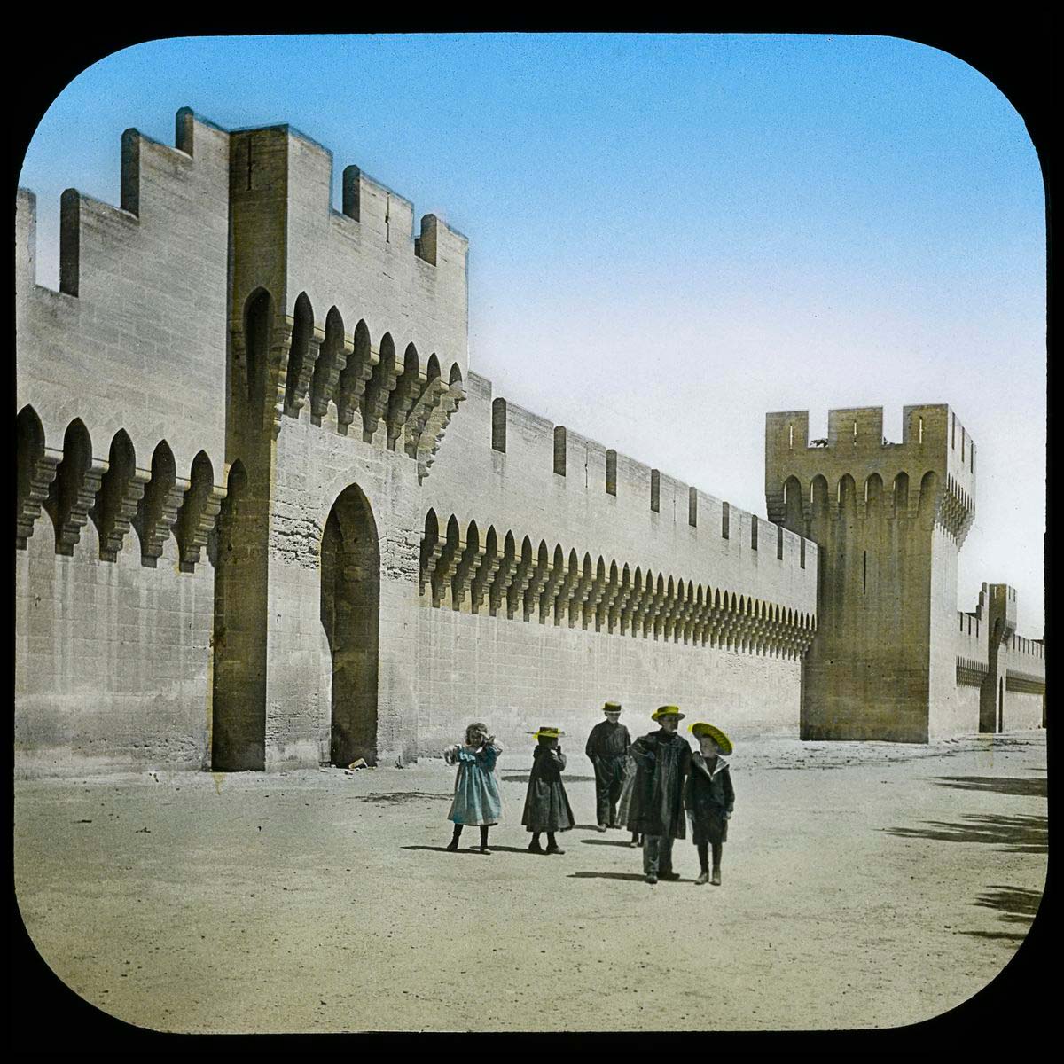 Les remparts de Avignon © Studio Léon et Lévy vers 1890