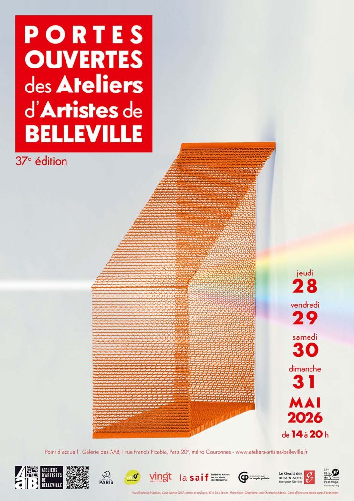 Portes ouvertes des ateliers de Belleville 2026