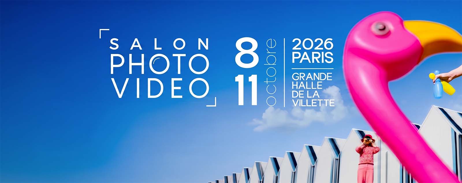 Bannière Salon Photo Vidéo Paris 2026 - 1600x637
